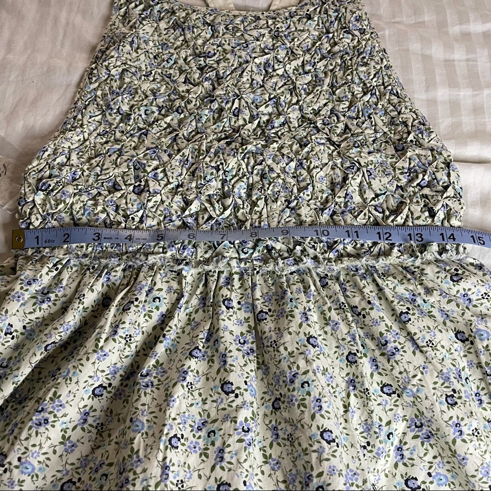 Free People Petunia Mini Dress floral Combo Dress - Picture 4 of 7